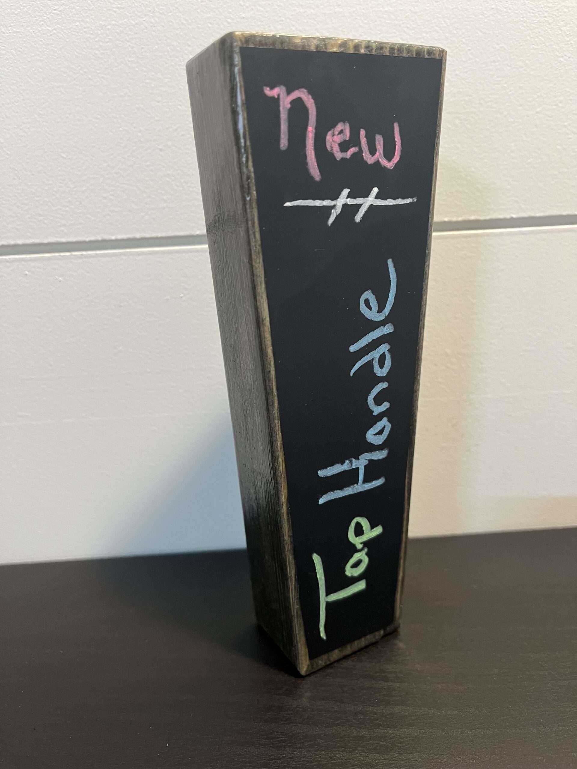 Tap handle Chalk Board Tap Handles