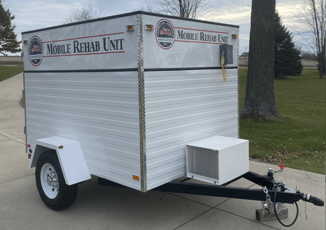Ixonia Volunteer Fire Association refrigerated trailer