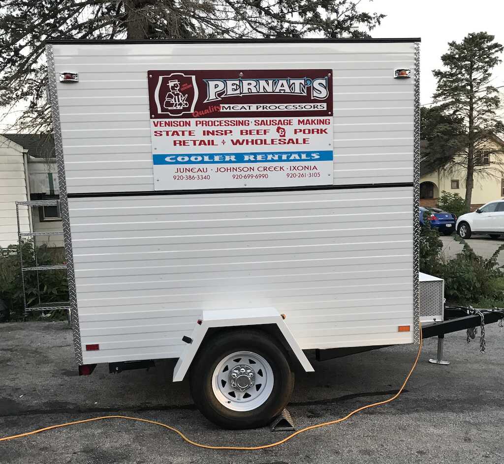 pernats ixonia johnson creek refrigerated trailer watertown Pernats Refrigerated trailer Watertown, WI